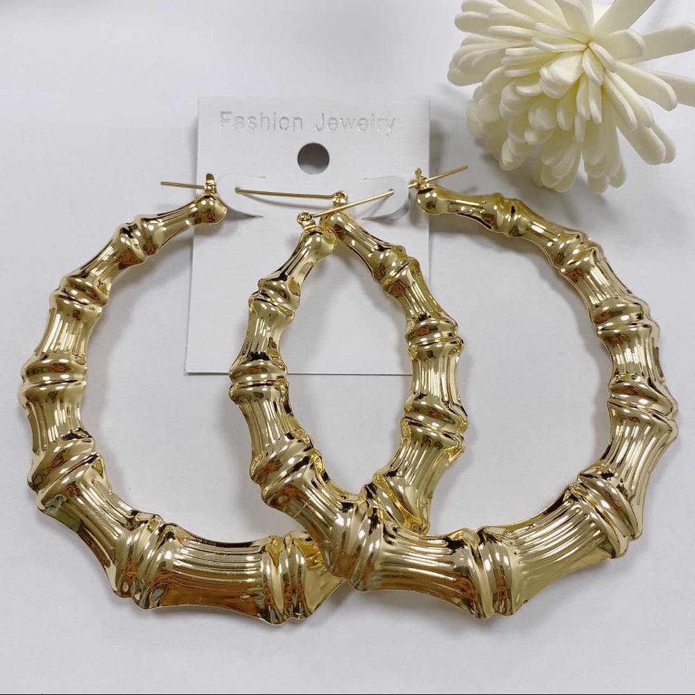 COPY - Bamboo style earring